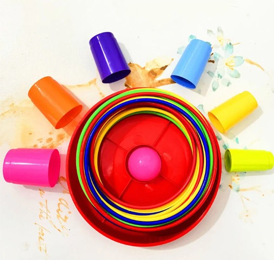 Jeux d'interaction cerceaux - Anneau de lancer